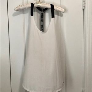 Nike white work out tank